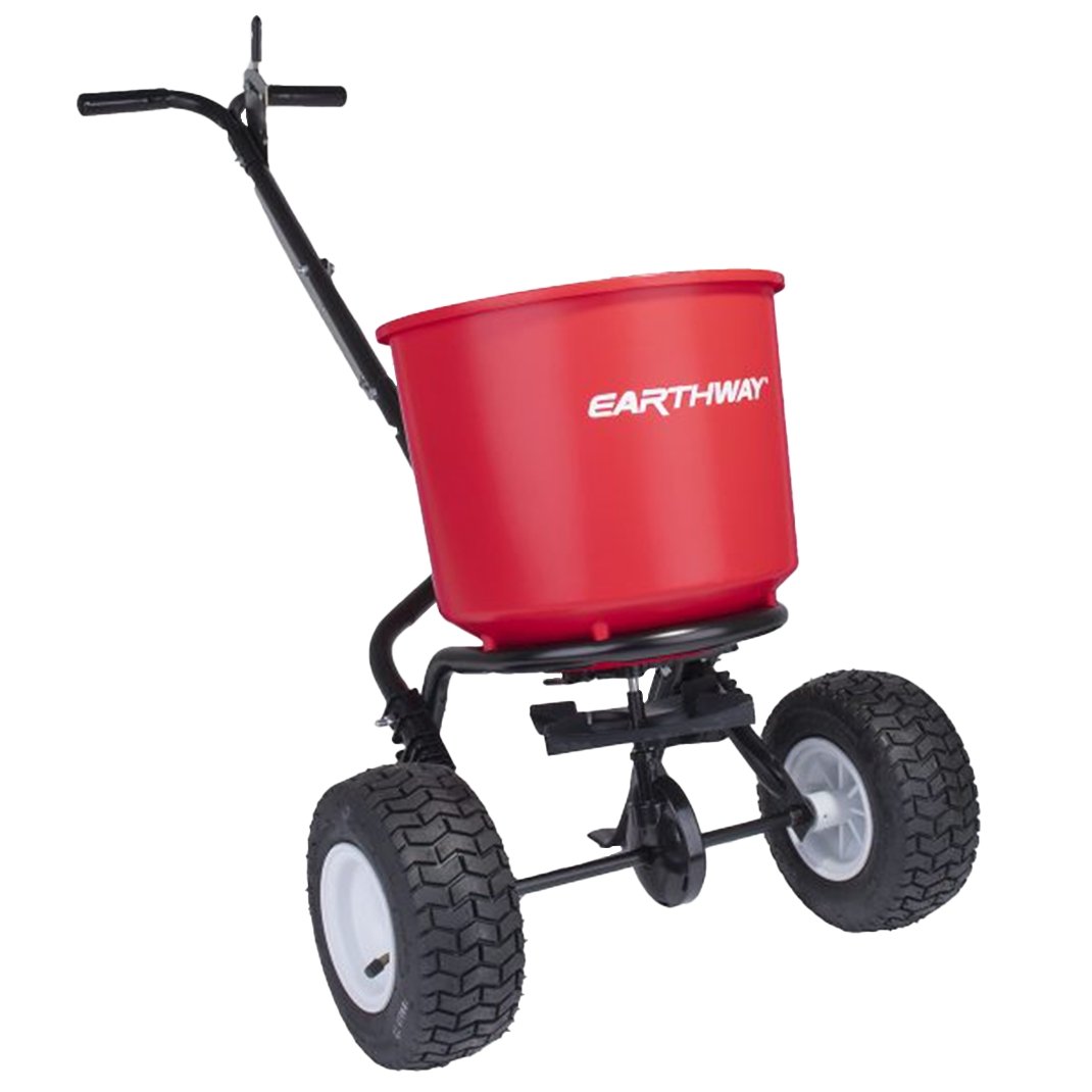 Earthway broadcast walk-behind seed & fertiliser spreader 18kg - Solo New Zealand