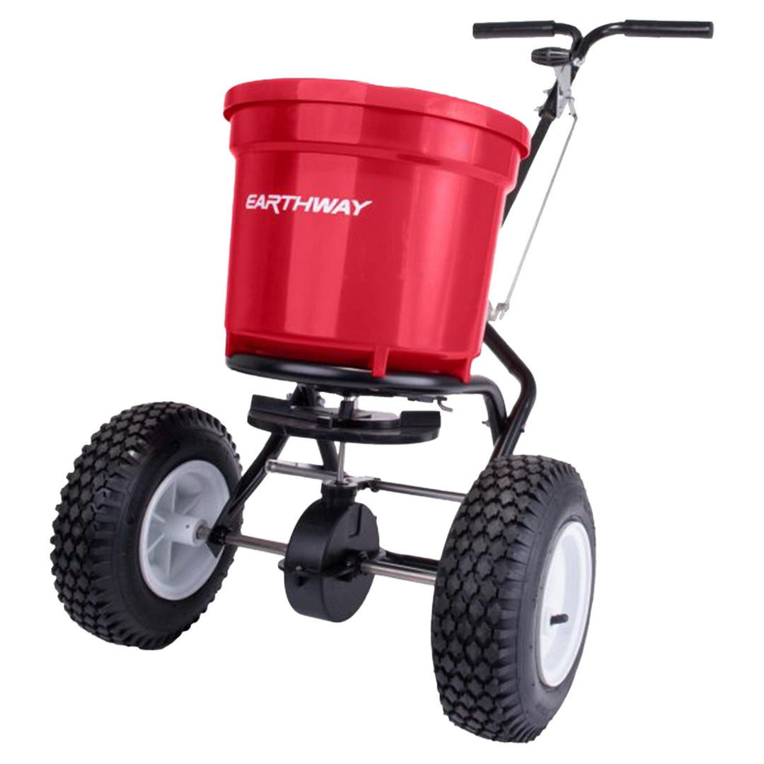 Earthway commercial broadcast fertiliser & seed spreader 23kg - Solo New Zealand
