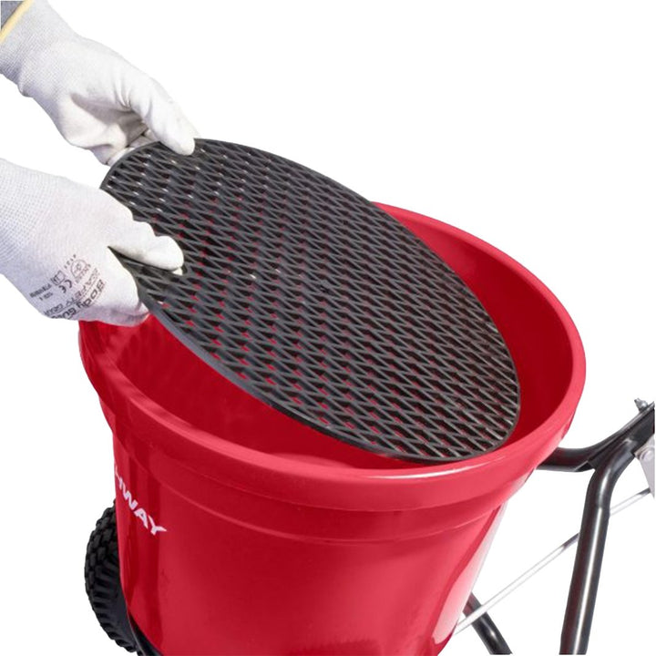 Earthway commercial broadcast fertiliser & seed spreader 23kg - Solo New Zealand