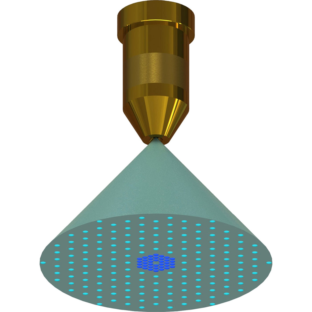 Nozzle adjustable brass - Solo New Zealand