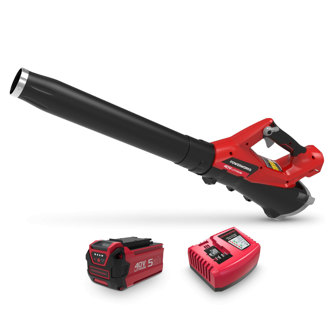 Powerworks 40V axial blower 5ah kit - Solo New Zealand