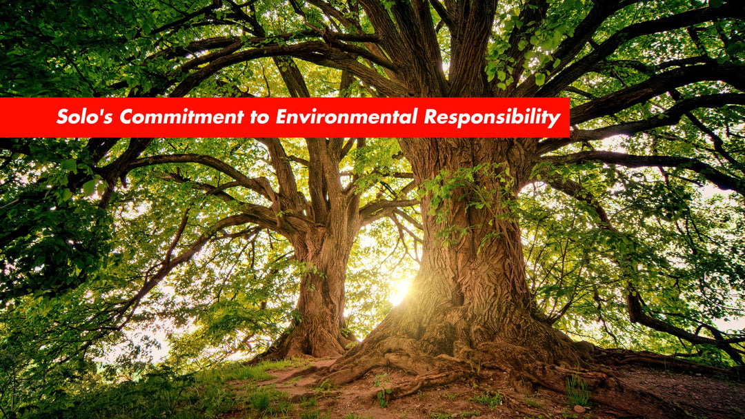 Solo's Commitment to Environmental Responsibility - Solo New Zealand