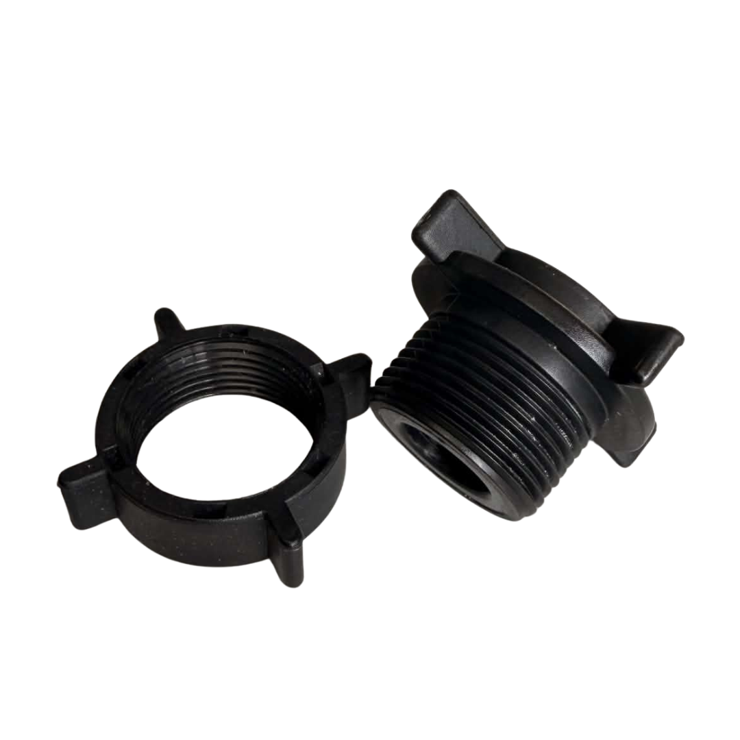 NUT AND LOCK-NUT FOR WAND EXTENSION