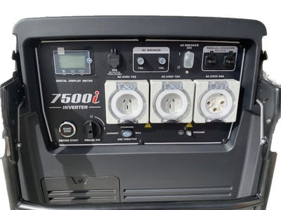 Solo inverter generator 7.5kw Ex - demo - Solo New Zealand