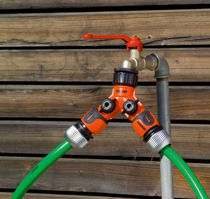 Stocker 2 way tap connector - Solo New Zealand