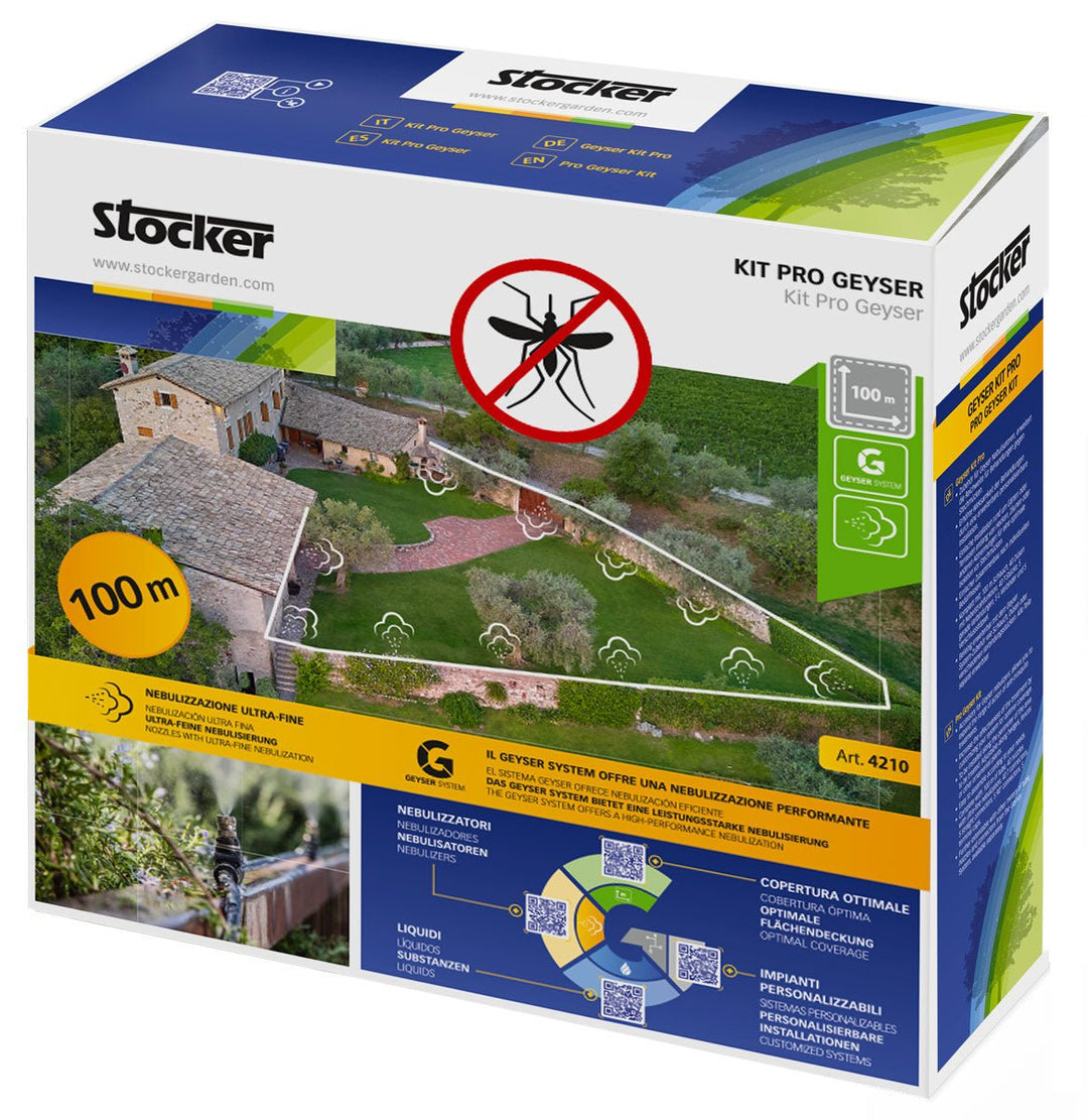 STOCKER GARDEN GEYSER NEBULISER PRO KIT 100M - Solo New Zealand