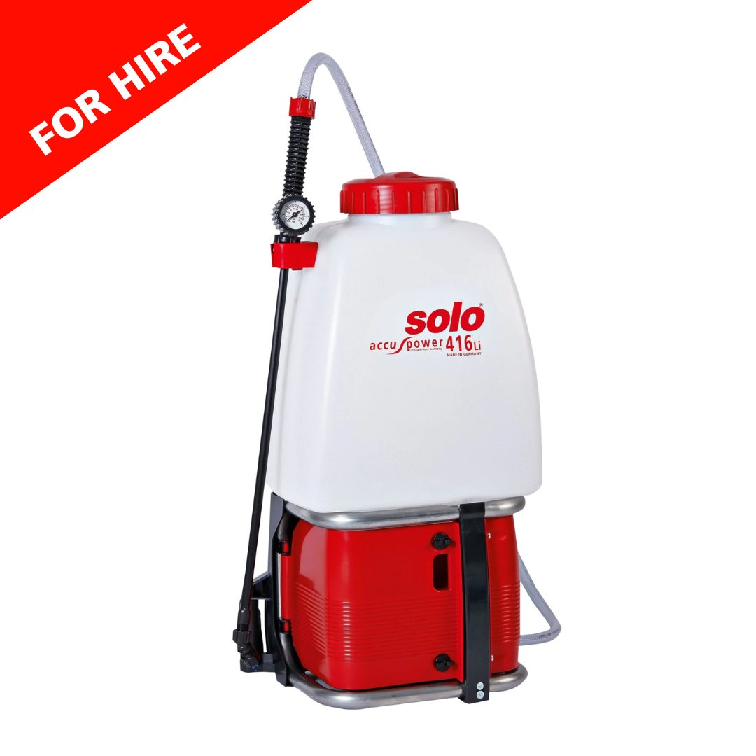 Battery Backpack Sprayer 416LI 20L - For Hire - Solo New Zealand