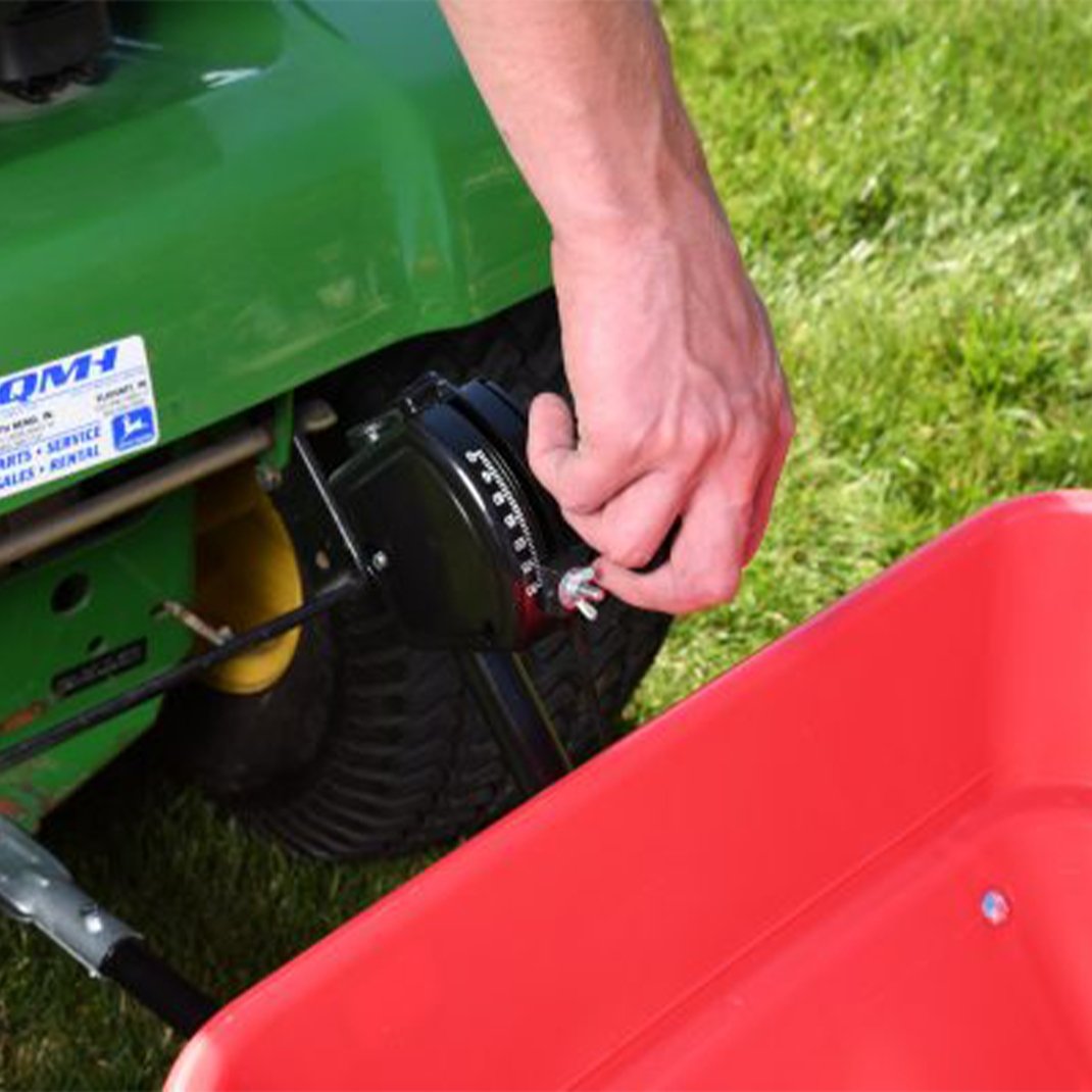 fertiliser spreader riding mower fertilizer spreader