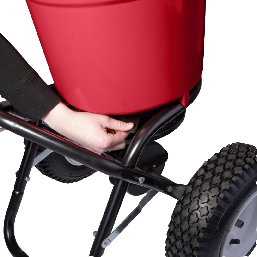 Earthway commercial broadcast fertiliser & seed spreader 23kg - Solo New Zealand