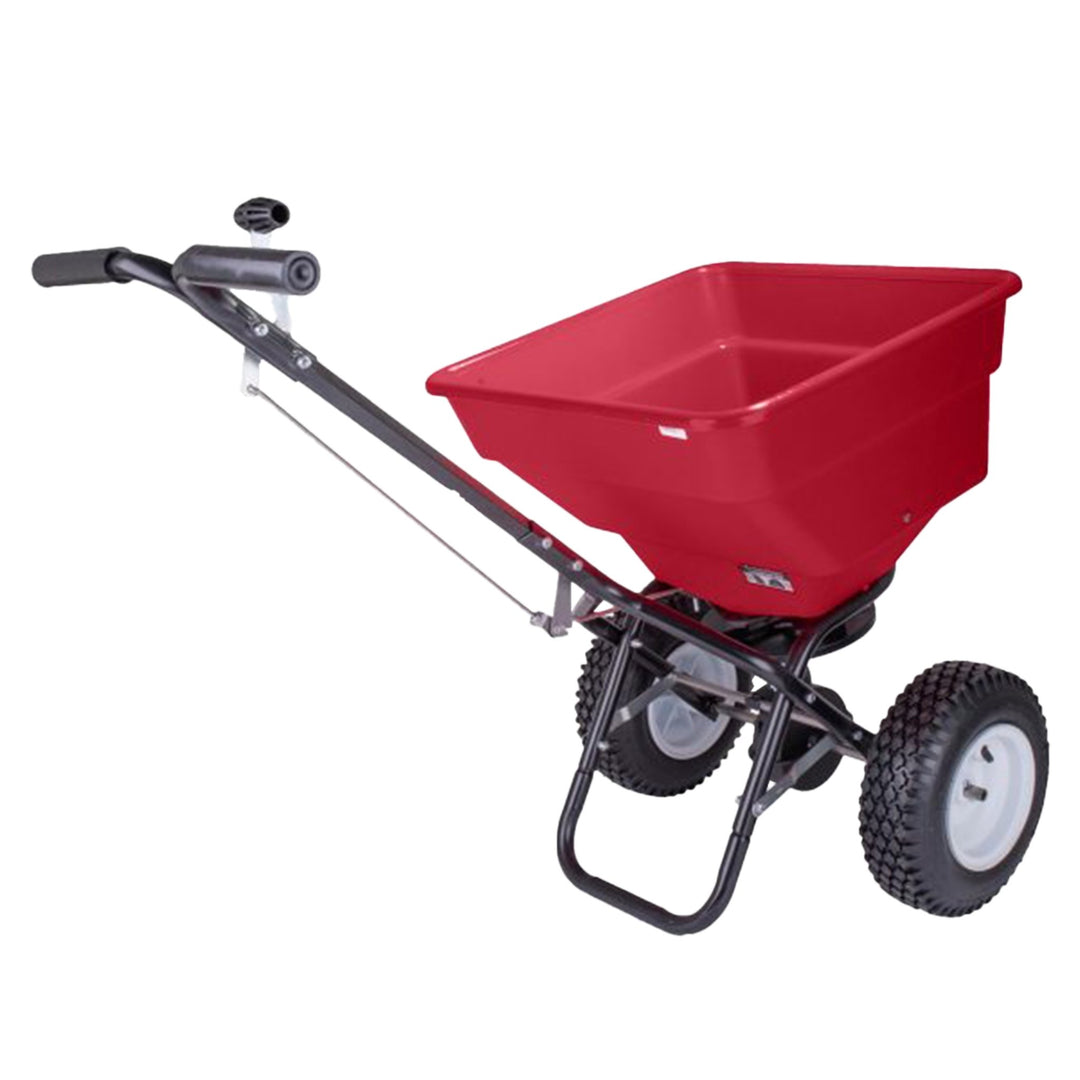 Earthway commercial broadcast seed & fertiliser spreader 45kg - Solo New Zealand