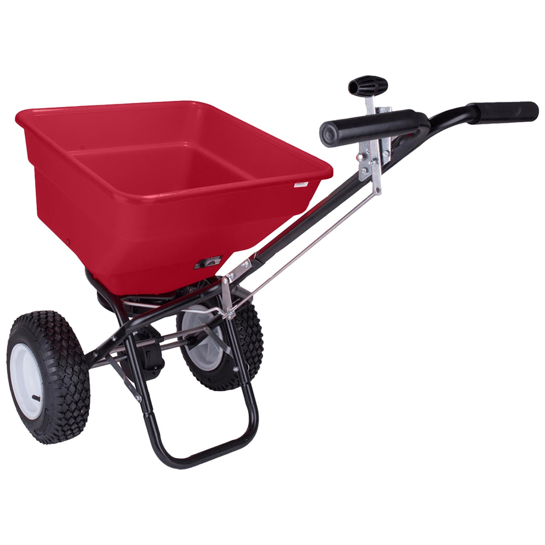 Earthway commercial broadcast seed & fertiliser spreader 45kg - Solo New Zealand