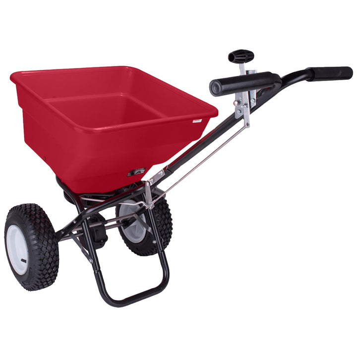 Earthway commercial broadcast seed & fertiliser spreader 45kg - Solo New Zealand