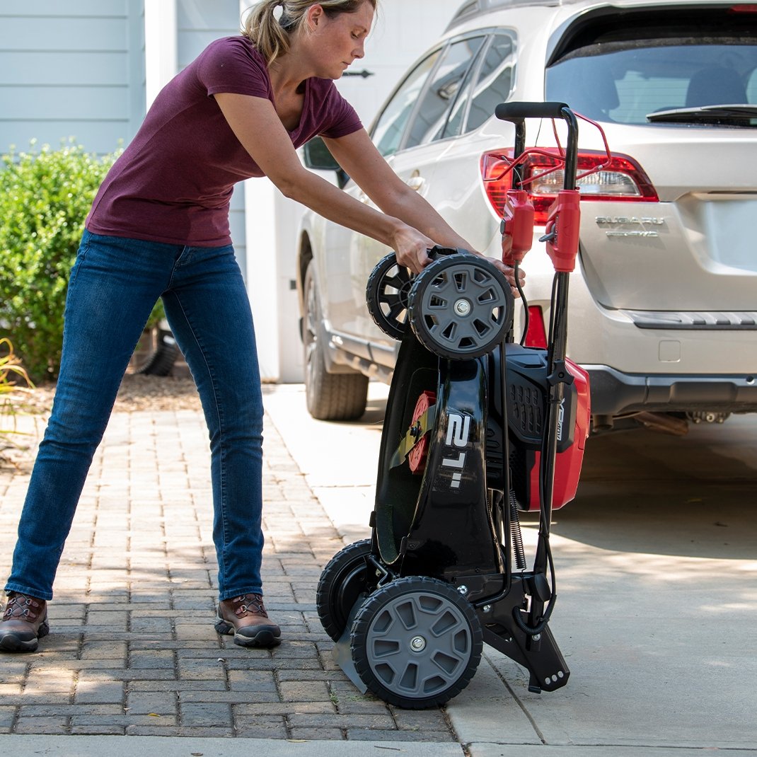 Powerworks 40V 46cm/18" self-propelled lawnmower skin only - Solo New Zealand