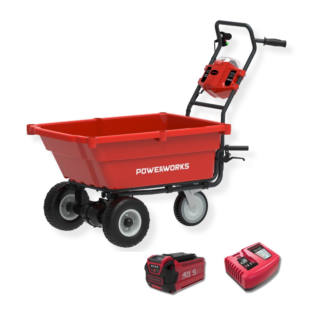 Powerworks 40V Garden Cart 5AH Kit - Solo New Zealand
