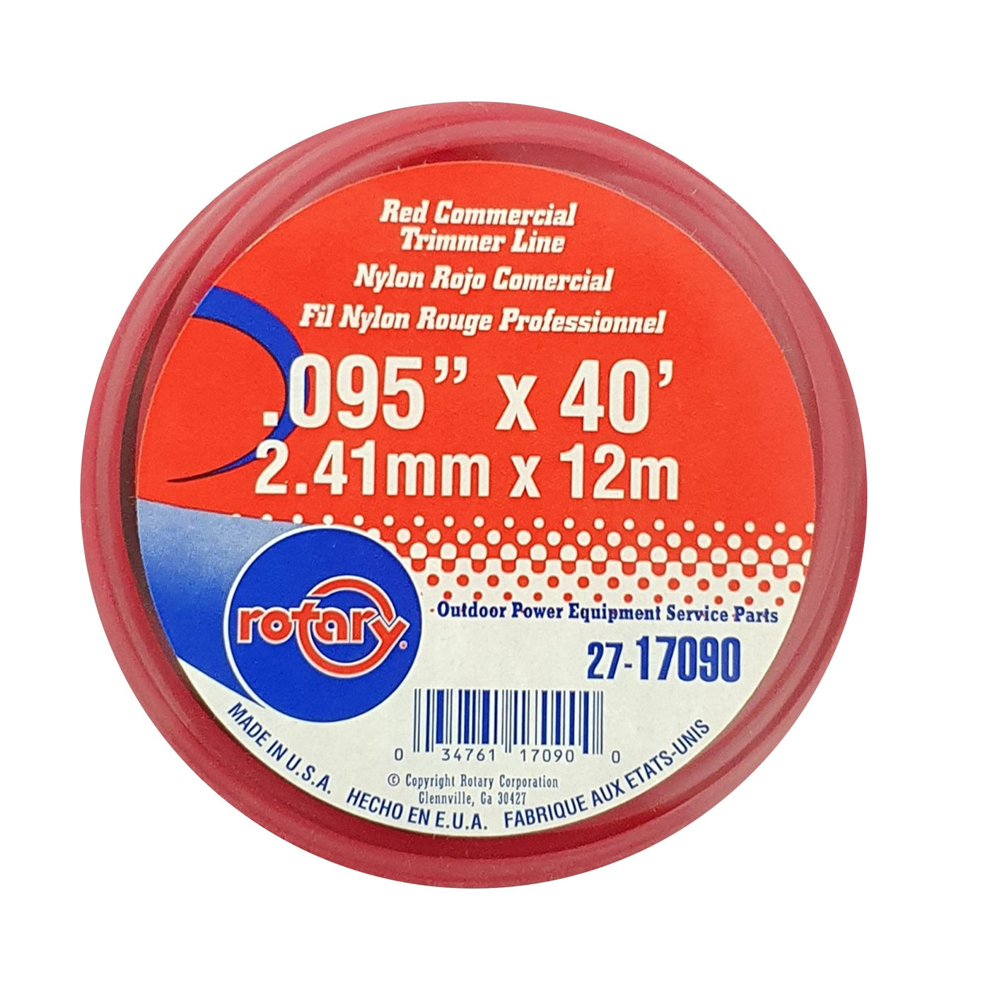 Replacement line 2.4mm Round x 12m - Solo New Zealand